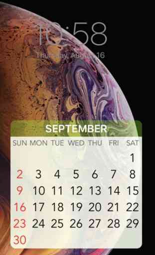 Wallpaper Calendar! 2