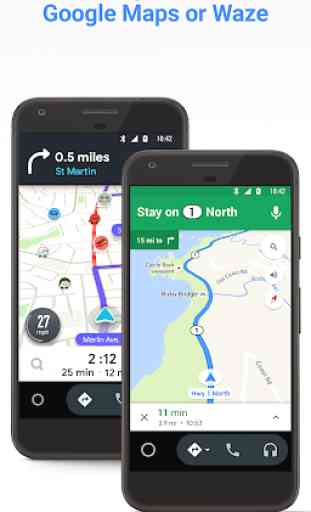 Android Auto p/ tela de smartphone 2