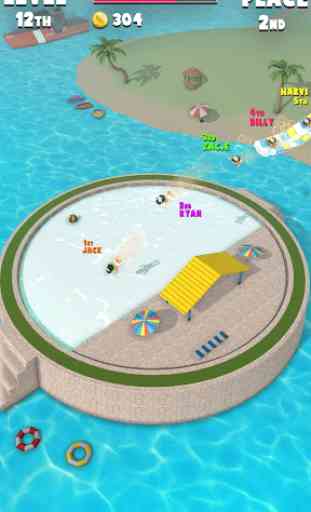 Bebê Waterpark.io: Parkour Amusement Parks Thrill 4