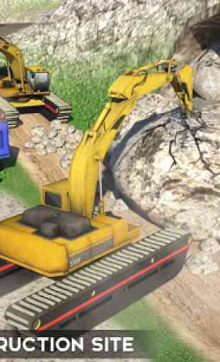 Construção Escavador Simulador: Construction Crane 2