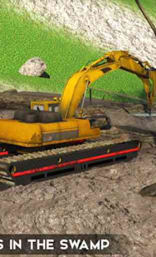Construção Escavador Simulador: Construction Crane 3
