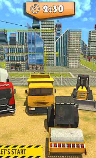 Construção pesada: caminhão escavadeira jogos 4