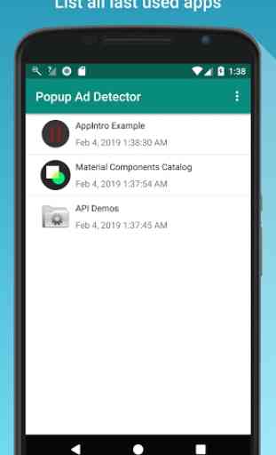 Detector de Pop-ups - Detecte anúncios fora do app 3