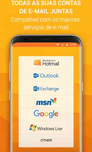 Email app de Hotmail e outros 1