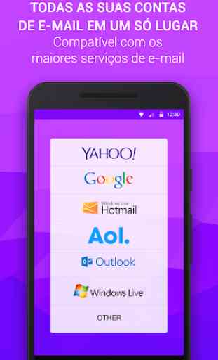 Email app de Yahoo e outros 1