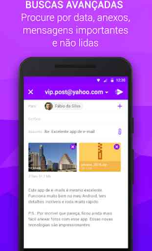 Email app de Yahoo e outros 3