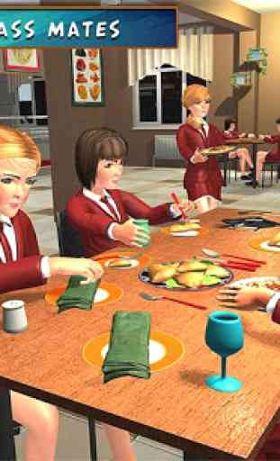 ensino médio simulador menina jogo virtual 3D vida 2