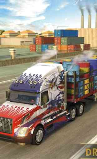 Euro Truck Driving Simulator Transport Truck Games 2
