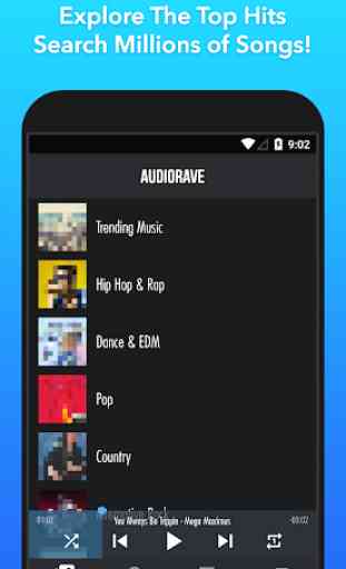 Free Mp3 Music Streaming & Streamer - AudioRave 1