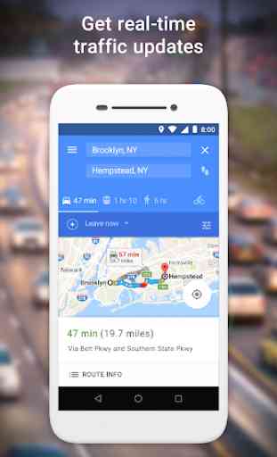 Google Maps Go: rotas e transporte público 2