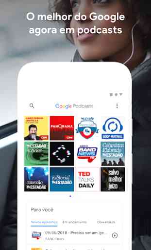 Google Podcasts: podcasts gratuitos em alta 1