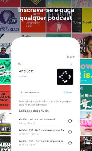 Google Podcasts: podcasts gratuitos em alta 2