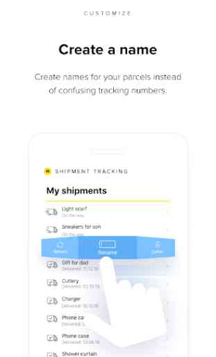 Megabonus – Finding your parcel by tracking number 3