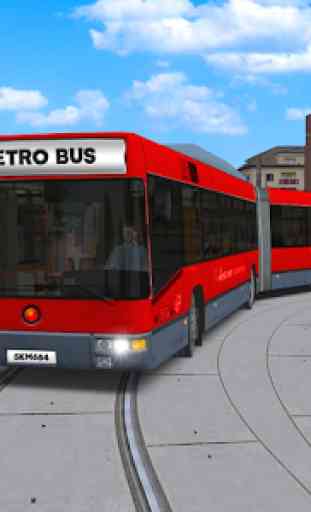 Metrô ônibus jogos : ônibus simulador 3