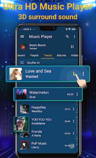 Music Player - Equalizador de 10 bandas MP3 Player 2