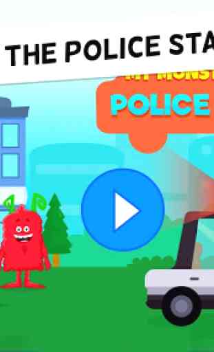 My City Monster - Jogos de Polícia para Crianças 1