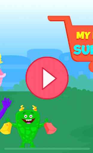 My Monster Town - Supermarket Grocery Store Games 1
