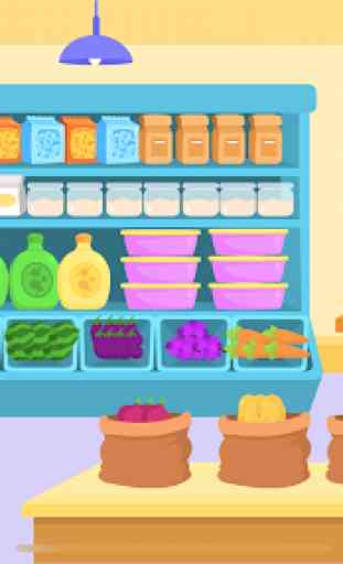My Monster Town - Supermarket Grocery Store Games 2