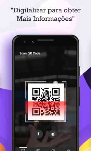 O Scanner QR leitor de código QR & barcode scanner 4
