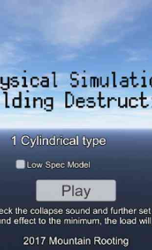 Physics Simulation Building Destruction 1