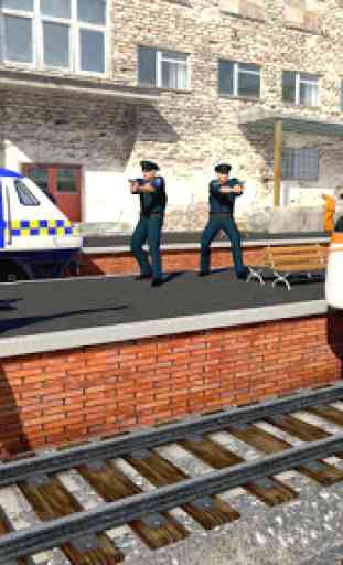 Police Train Simulator 3D: Prison Transport 2