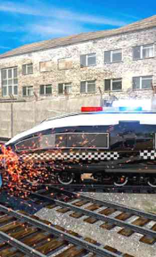 Police Train Simulator 3D: Prison Transport 3