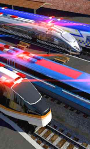 Police Train Simulator 3D: Prison Transport 4