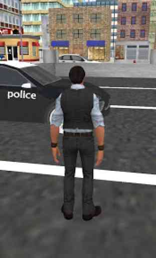 Polícia e Car Game Simulator 3D 2