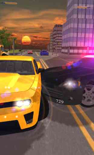 Polícia e Car Game Simulator 3D 4