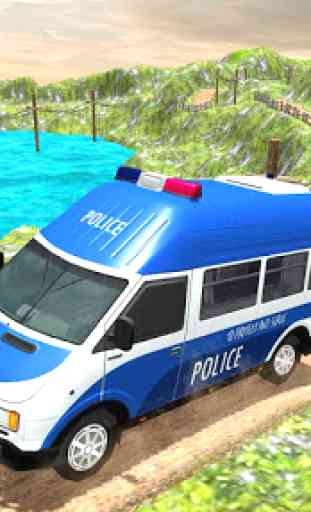 Polícia Real Van dirigindo 219 Jogo 4