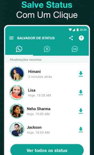 Salvador de Status do WhatsApp 1