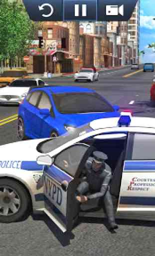 Simulador de carro de polícia - Police Car Sim 3