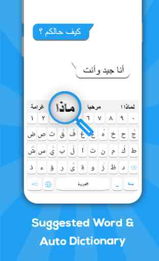 Teclado árabe: teclado de língua árabe 3