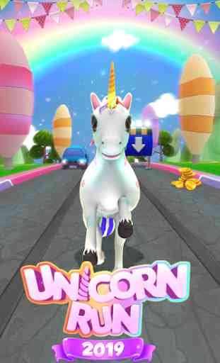 Unicorn Runner 2019 - Running Game 3