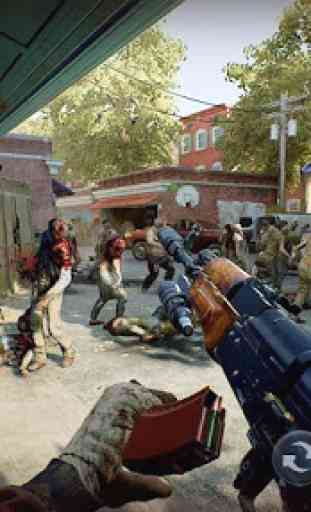 Zombie Gun Strike: Off-line Zombie War 3D gratuito 3