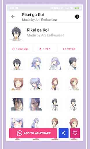 +1000 Anime Stickers For WhatsApp (WAStickerApps) 3