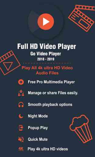 4K Video Player - Full HD Video Player - Ultra HD 1