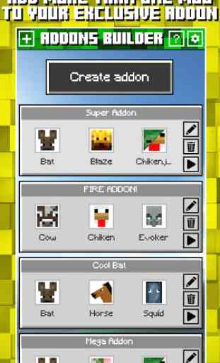 Addons Builder for Minecraft PE 3