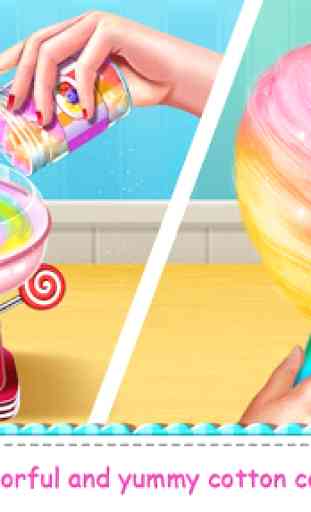 Algodão Candy Shop - Crianças Cooking Jogo 1