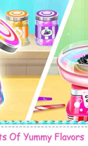 Algodão Candy Shop - Crianças Cooking Jogo 4