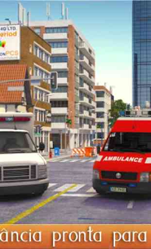 Ambulância Simulador - Emergência Resgate 2017 1