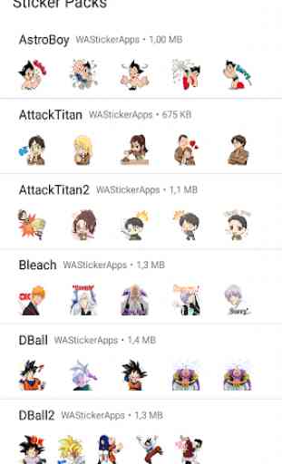 Anime Sticker WhatsApp - 1000+ Anime WAStickerApps 1