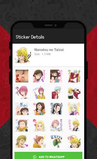 Anime Stickers for WhatsApp (WAStickerApps) 2