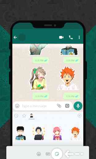 Anime Stickers for WhatsApp (WAStickerApps) 3