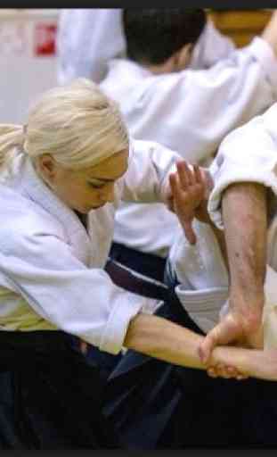 Aprenda aikido e autodefesa. Artes marciais 3