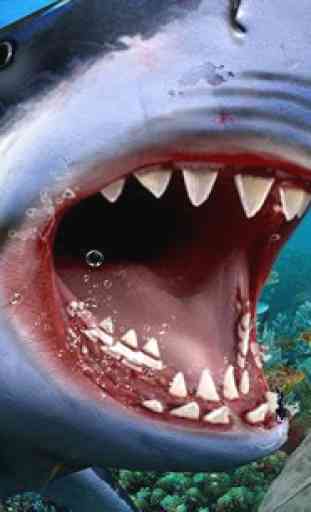 ataque de tubarão irritado: jogos de caça tubarão 2