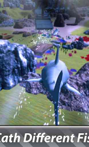 Ataque de tubarão selvagem 3D 3