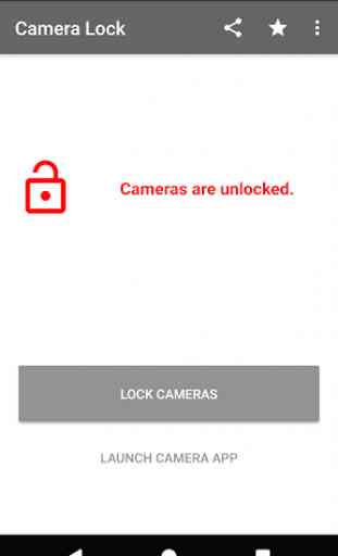 Camera Lock – Phone & Tablet Camera Security App 1