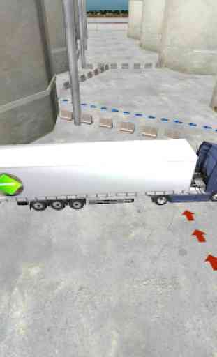 Caminhão Estacionamento Simulador 3D: Fábrica 3