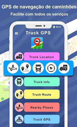 Caminhão GPS - Navegação, Direções, Localizador 2
